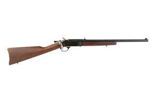 Henry Single-shot .44 Magnum break-action rifle with brass receiver and 22" blued barrel